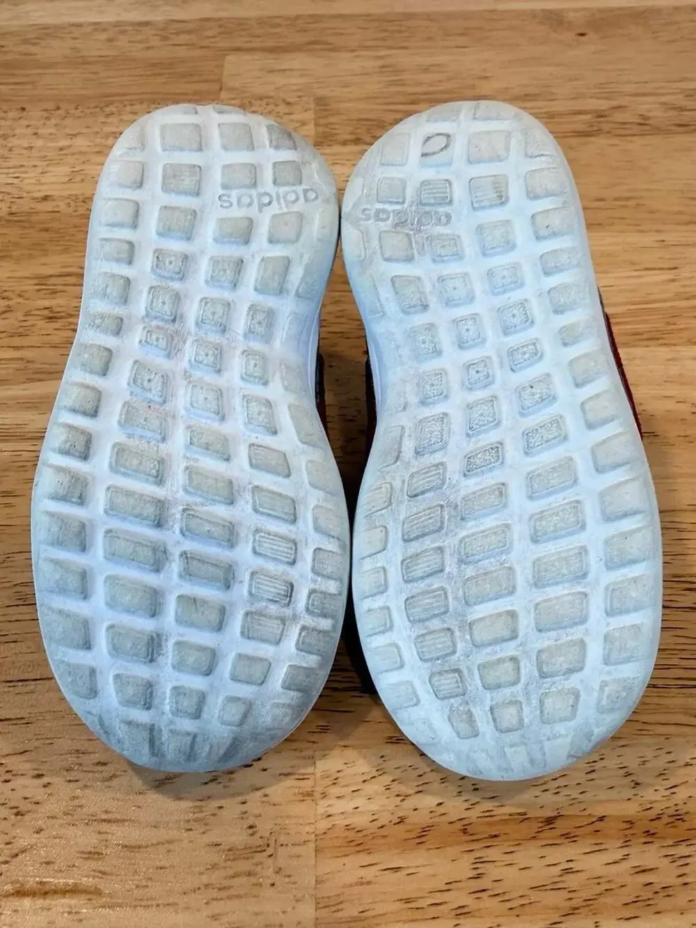 Adidas Lite Racer Adapt 4.0 Gray and Red Slip-On Toddler Size 6K